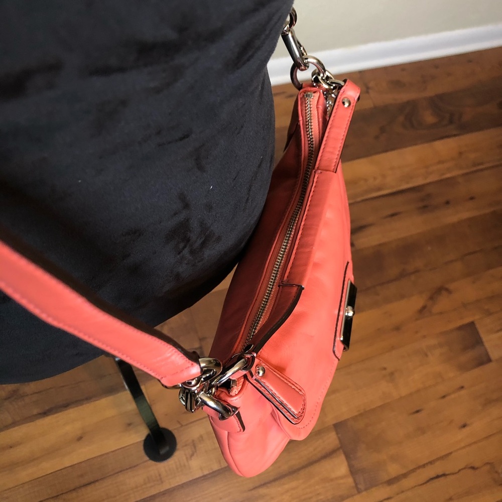 COACH Kristin Leather East West Rose Crossbody Bag ONLY - Picture 7 of 13